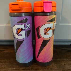 Gatorade GX Hydration Bottles - Blue and Pink